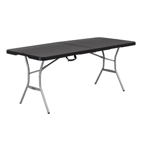 home depot 6 ft table|foldable table for 6 people.